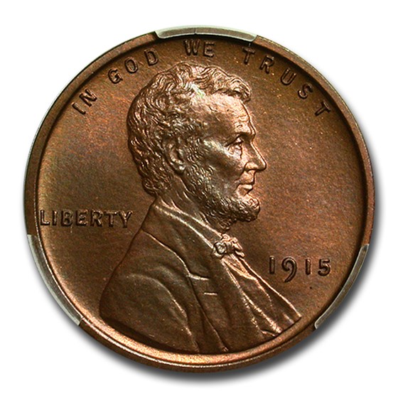 1915 Lincoln Cent PR-67 CACG (Brown) 1915 Lincoln Cent PR-67 CACG (Brown)