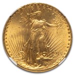 1915-S $20 St Gaudens Gold Double Eagle MS-65 NGC
