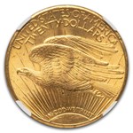 1915-S $20 St Gaudens Gold Double Eagle MS-65 NGC