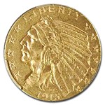 1915-S $5 Indian Gold Half Eagle MS-62 PCGS