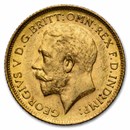 1915-S Australia Gold 1/2 Sovereign BU
