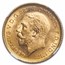 1915-S Australia Gold 1/2 Sovereign George V MS-64 NGC