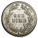 1915-S Barber Dime Fine