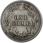 1915-S Barber Dime XF