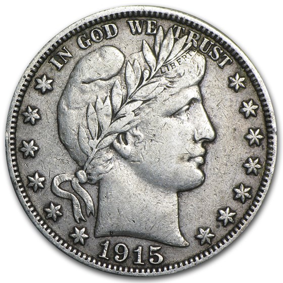 1915-S Barber Half Dollar XF 1915-S Barber Half Dollar XF