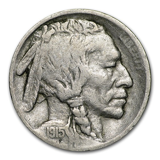 1915-S Buffalo Nickel Fine 1915-S Buffalo Nickel Fine