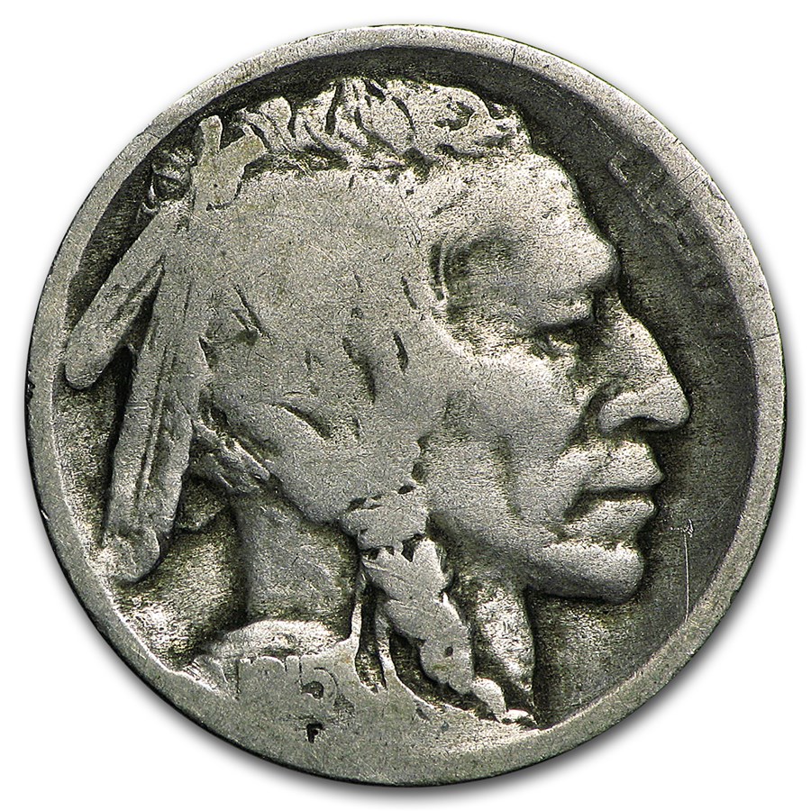 1915-S Buffalo Nickel Good
