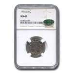 1915-S Buffalo Nickel MS-64 NGC CAC