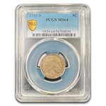 1915-S Buffalo Nickel MS-64 PCGS