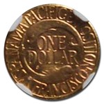 1915-S Gold $1.00 Panama-Pacific MS-62 NGC