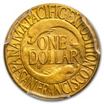 1915-S Gold $1.00 Panama-Pacific MS-62 PCGS