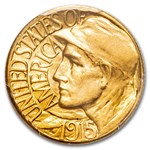 1915-S Gold $1.00 Panama-Pacific MS-64 PCGS