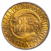 Buy 1915-S Gold $1.00 Panama-Pacific MS-65 PCGS | APMEX