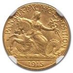 1915-S Gold $2.50 Panama-Pacific MS-63 NGC