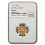 1915-S Gold $2.50 Panama-Pacific MS-63 NGC