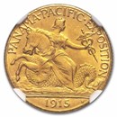 1915-S Gold $2.50 Panama-Pacific MS-64 NGC
