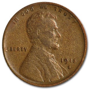 1915-S Lincoln Cent VG Details 1915-S Lincoln Cent VG Details