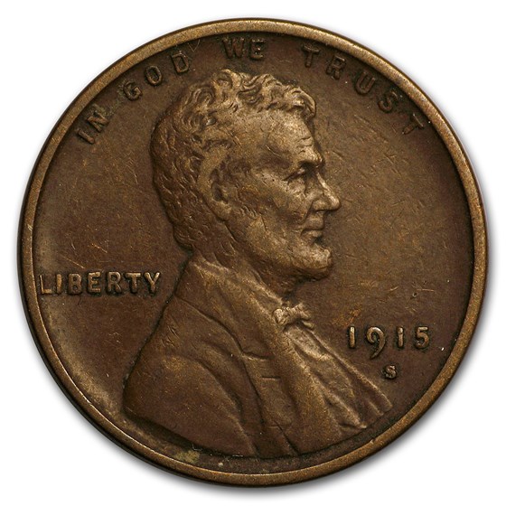 1915-S Lincoln Cent XF 1915-S Lincoln Cent XF