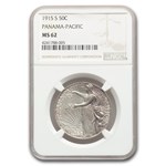 1915-S Panama Pacific Half Dollar MS-62 NGC