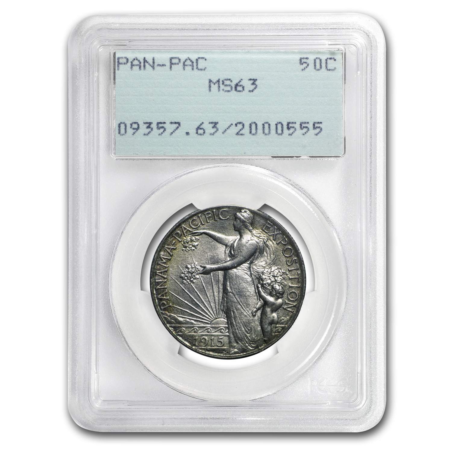 Buy 1915-S Panama-Pacific Half Dollar MS-63 PCGS (Rattler) | APMEX