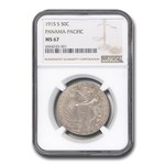 1915-S Panama Pacific Half Dollar MS-67 NGC