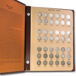 1916-1945 Complete Mercury Dime Set in Dansco Album