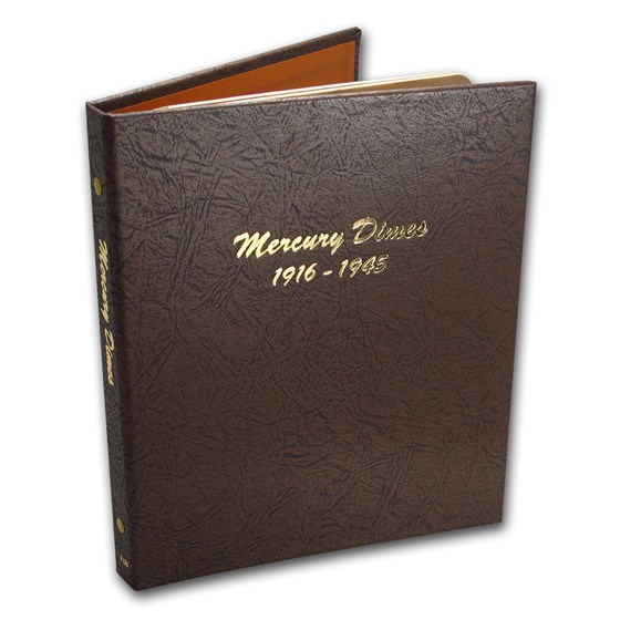 1916-1945 Mercury Dime Near Complete Set Dansco Album 1916-1945 Mercury Dime Near Complete Set Dansco Album