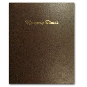 1916-1945 Near Complete Mercury Dime Set In Dansco Album 1916-1945 Near Complete Mercury Dime Set In Dansco Album