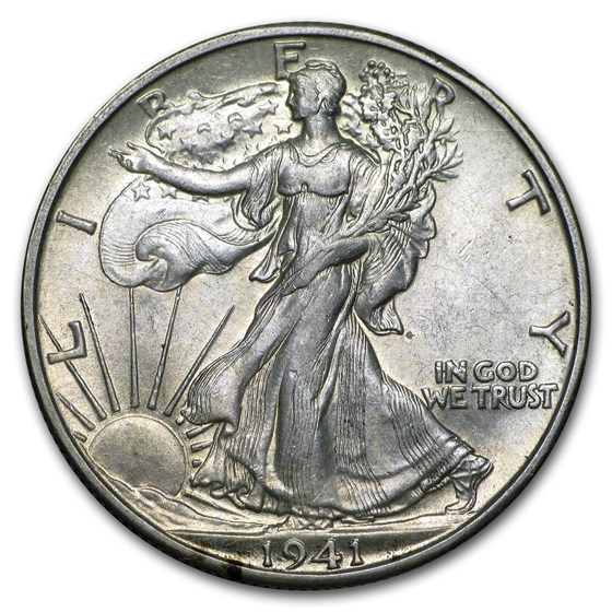 1916-1947 Walking Liberty Half Dollar AU (Random) 1916-1947 Walking Liberty Half Dollar AU (Random)