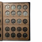 1916-1947 Walking Liberty Half Dollar Avg Circ Set (Dansco Album)