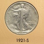 1916-1947 Walking Liberty Half Dollar Complete Set (Cleaned)