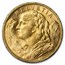 1916-B Swiss Gold 20 Francs Helvetia BU