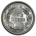 1916 Barber Dime BU