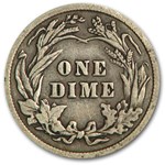 1916 Barber Dime Fine