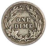 1916 Barber Dime Good/VG