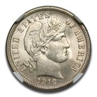 1916 Barber Dime MS-65 NGC