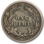 1916 Barber Dime XF