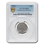 1916 Buffalo Nickel Fair-2 PCGS (Doubled Die Obverse)