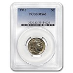 1916 Buffalo Nickel MS-63 PCGS