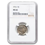 1916 Buffalo Nickel MS-66 NGC