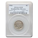 1916 Buffalo Nickel VF-35 PCGS (Doubled Die Obverse)