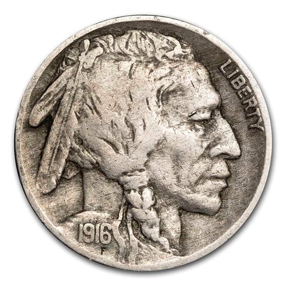 1916 Buffalo Nickel VF 1916 Buffalo Nickel VF