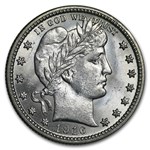 1916-D Barber Quarter BU