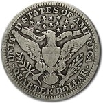 1916-D Barber Quarter Good/VG
