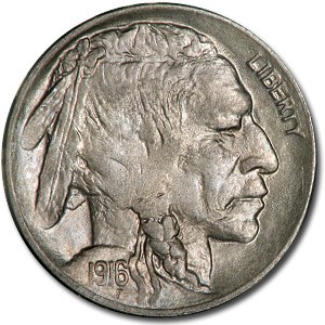 1916-D Buffalo Nickel MS-62 1916-D Buffalo Nickel MS-62