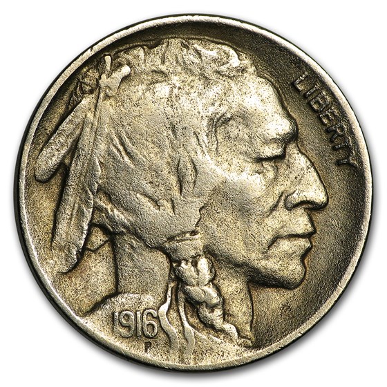 1916-D Buffalo Nickel XF Details 1916-D Buffalo Nickel XF Details