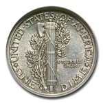 1916-D Mercury Dime AU-55 NGC