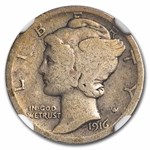 1916-D Mercury Dime Good-4 NGC