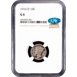 1916-D Mercury Dime Good-6 NGC CAC