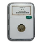 1916-D Mercury Dime VG-10 NGC CAC